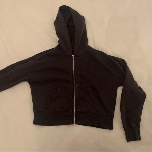 Pacsun constellation cropped zip up - Picture 4 of 4